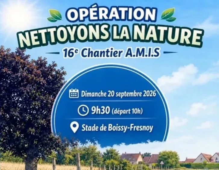 Lire la suite de l'actualité Opération Nettoyons la nature – 16 eme chantier A.M.I.S